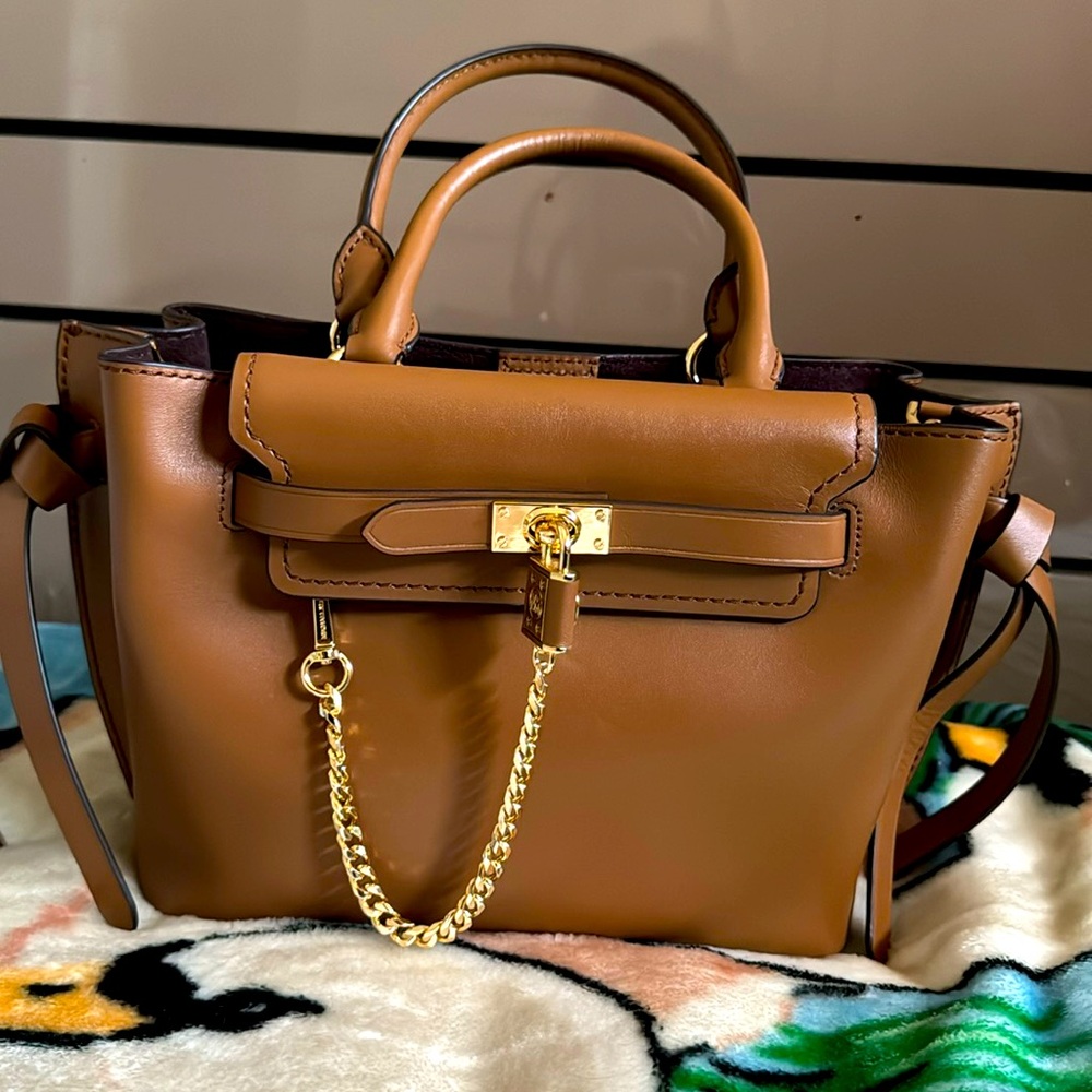Michael Kors- Hamilton Legacy Small Belted Satchel